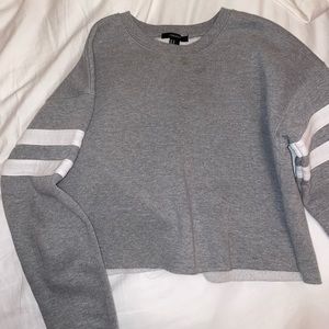 Cropped Crewneck Sweatshirt
